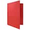 JAM Paper 2-Pocket Textured Linen Business Folders, 6ct.